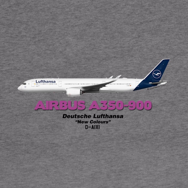 Airbus A350-900 - Deutsche Lufthansa "New Colours" by TheArtofFlying